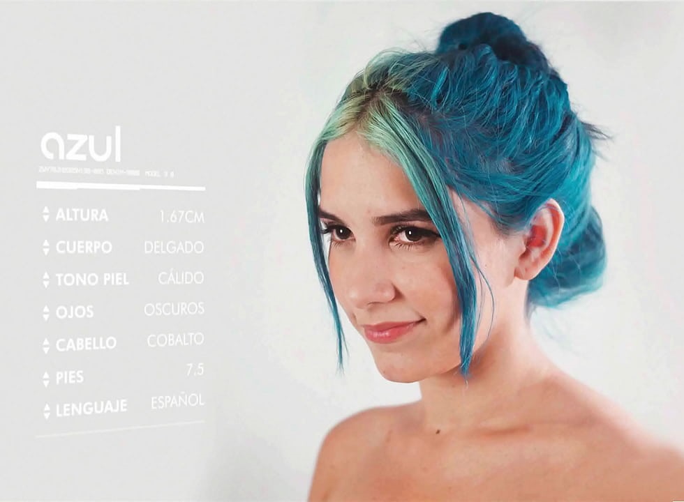 Azul, mi asistente virtual, tímida, seductora y adicta al sexo. Min Galilea