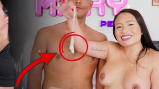 ¡Es el culo más grande que he visto y probado en mi vida! Thaina Fields se folla a un fan cachondo después de entrevistarlo